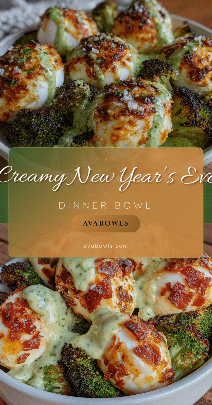 creamy new year’s eve dinner bowl recipe