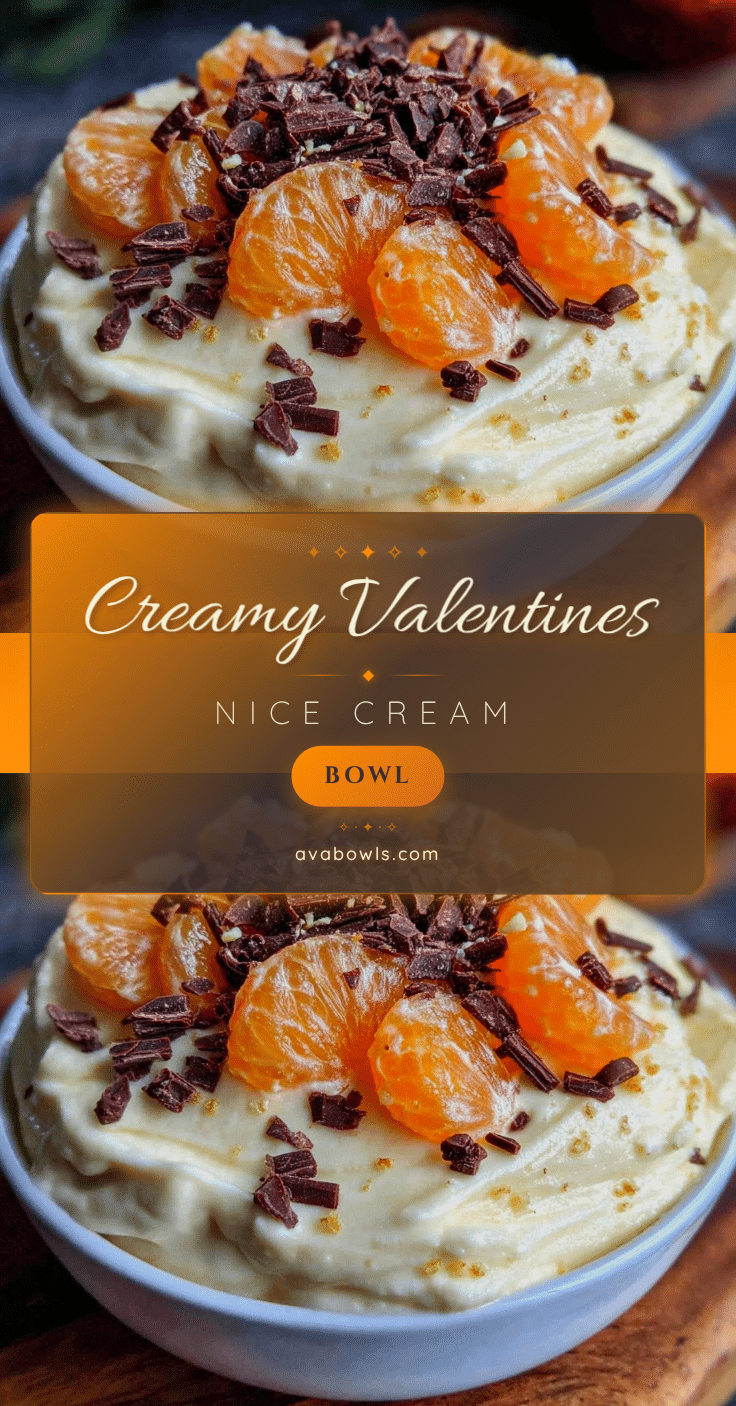 creamy valentines day treats nice cream bowl recipe