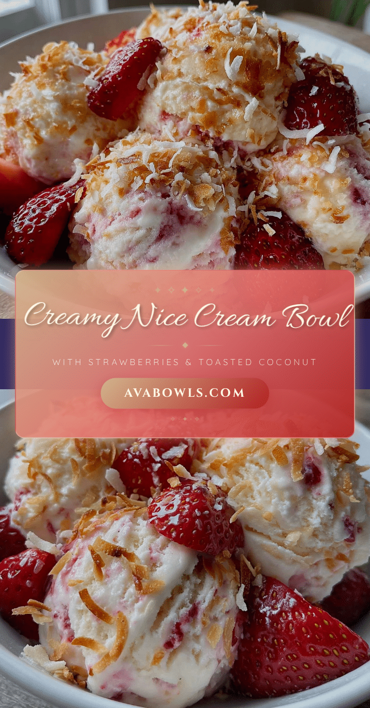 creamy valentines nice cream bowl recipe