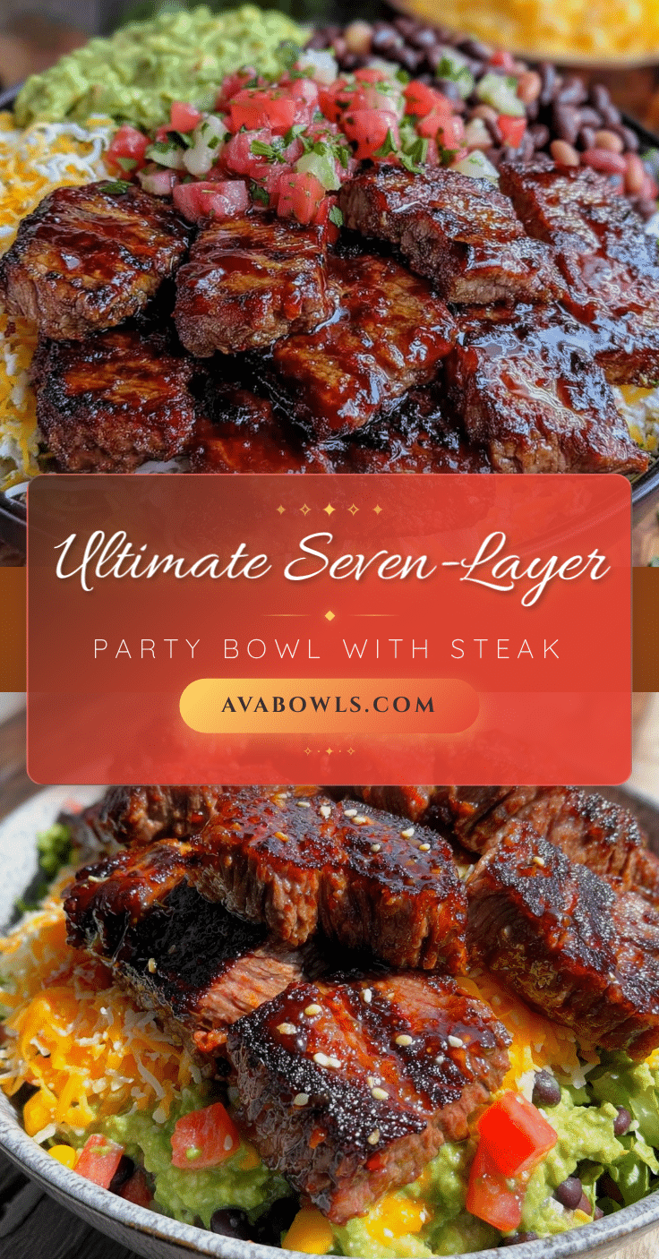 Flavorful Seven-Layer Party Bowl recipe