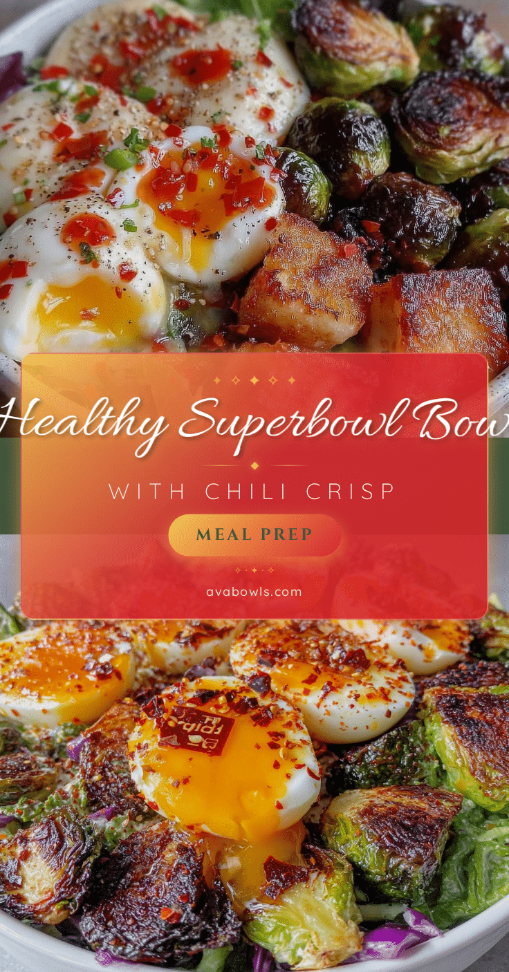 Healthy Superbowl Snacks Meal Prep Bowl recipe