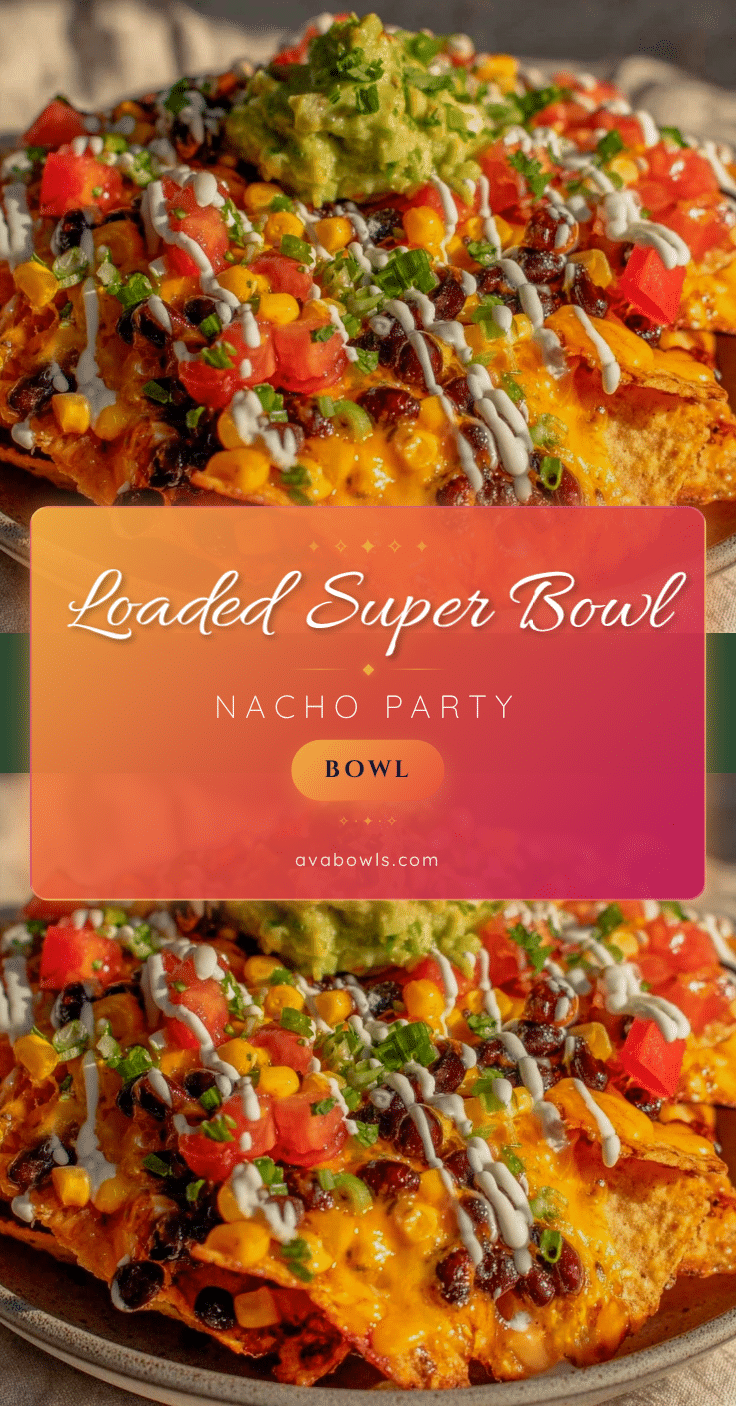 loaded nacho party bowl recipe