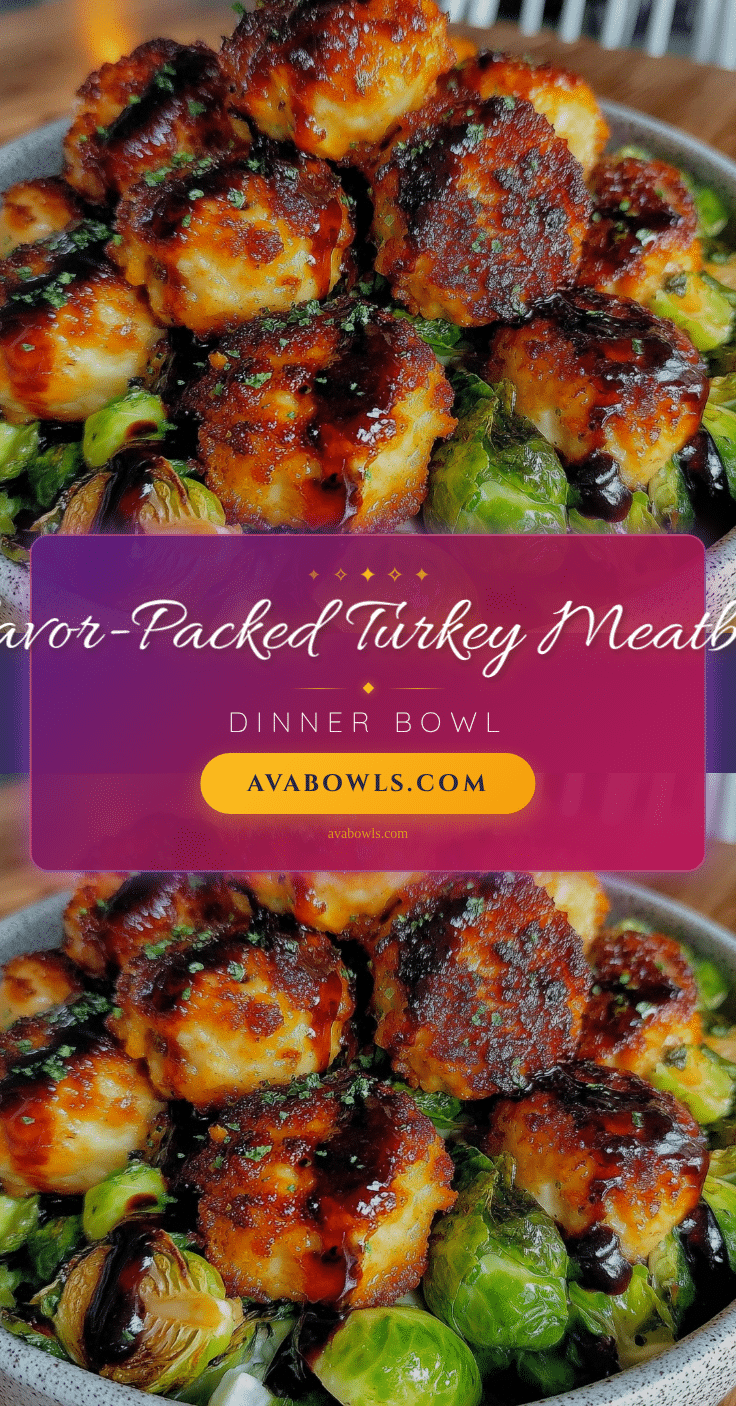 turkey meatball dinner bowl recipe