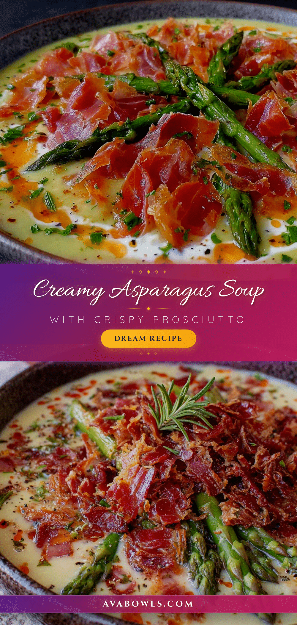 creamy asparagus soup recipe