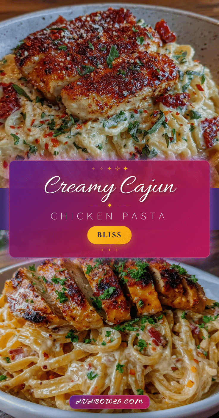 creamy cajun chicken pasta recipe