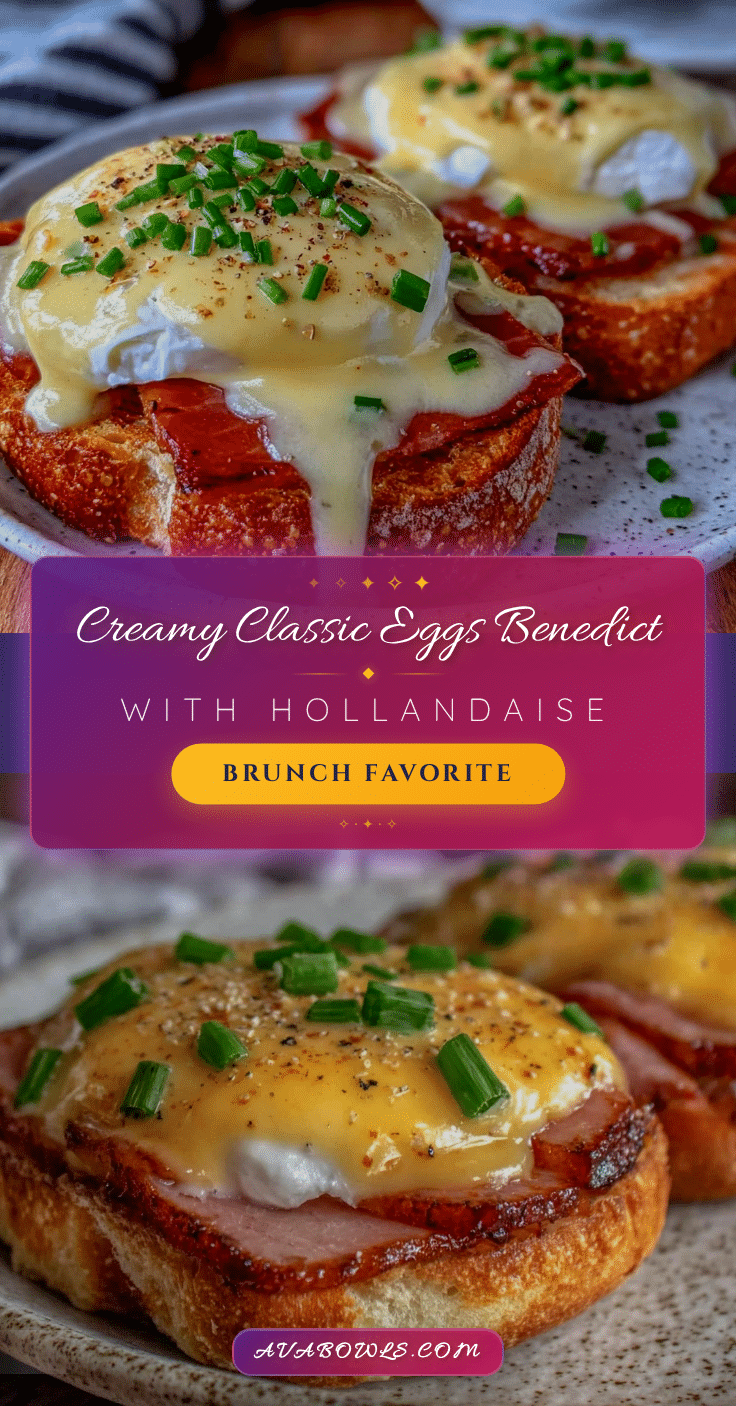 creamy classic eggs benedict recipe