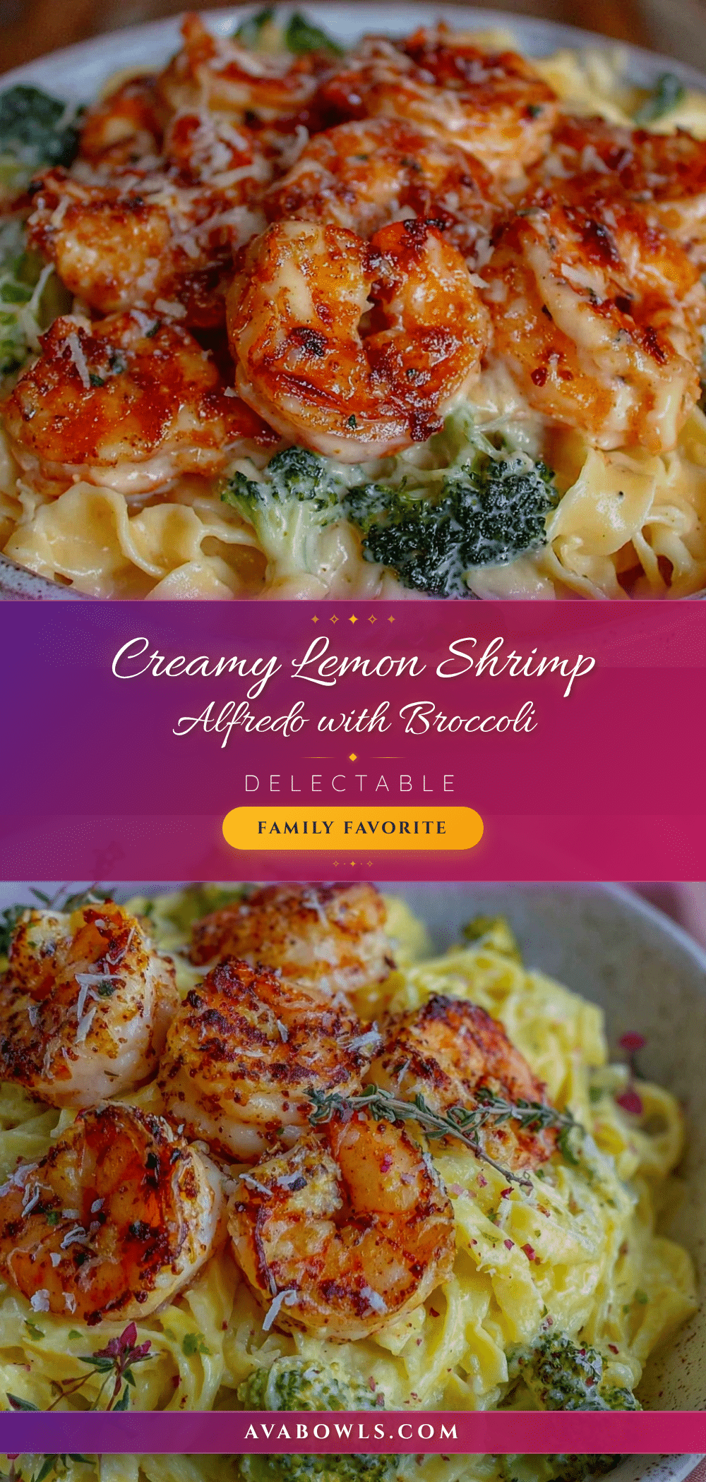 creamy lemon shrimp alfredo recipe