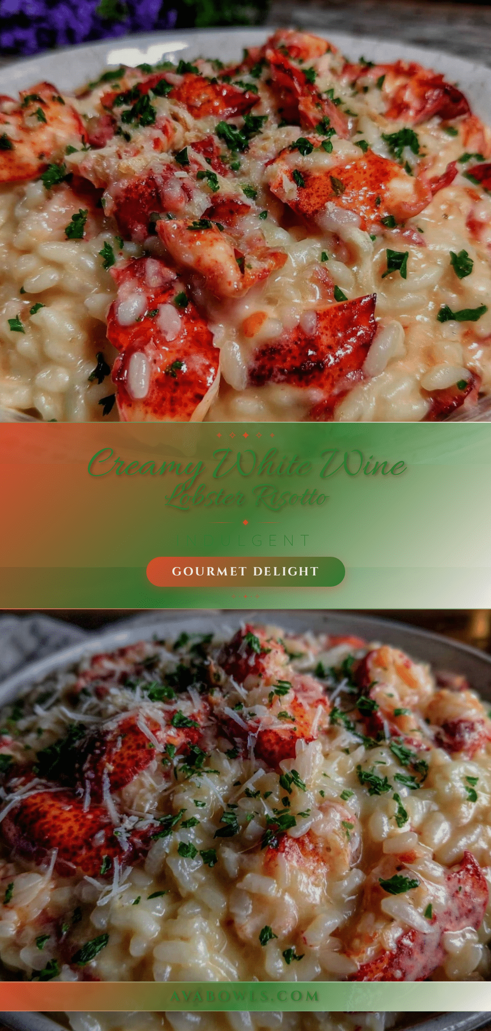 creamy lobster risotto recipe