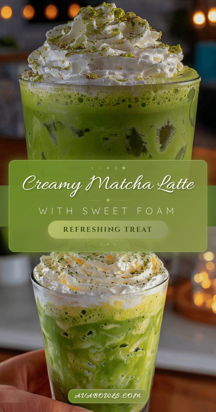 creamy matcha latte recipe