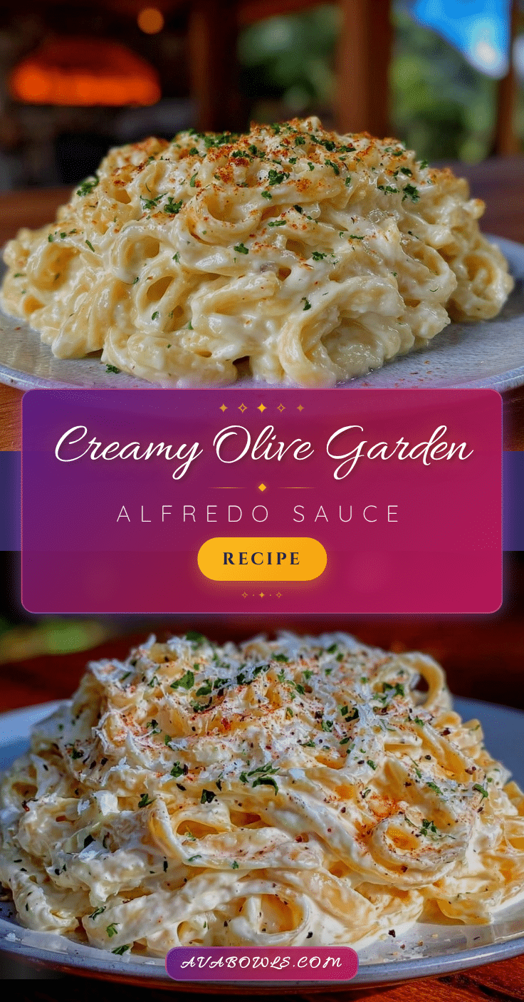 Creamy Olive Garden Alfredo Sauce Recipe recipe