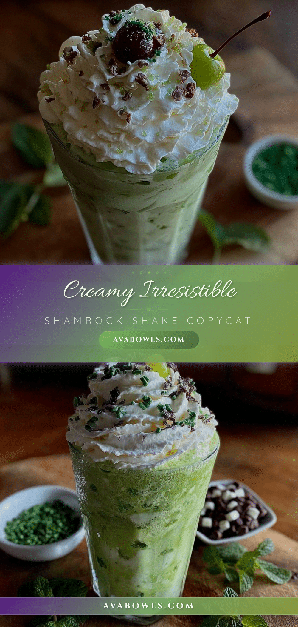 creamy shamrock shake milkshake copycat recipe recipe