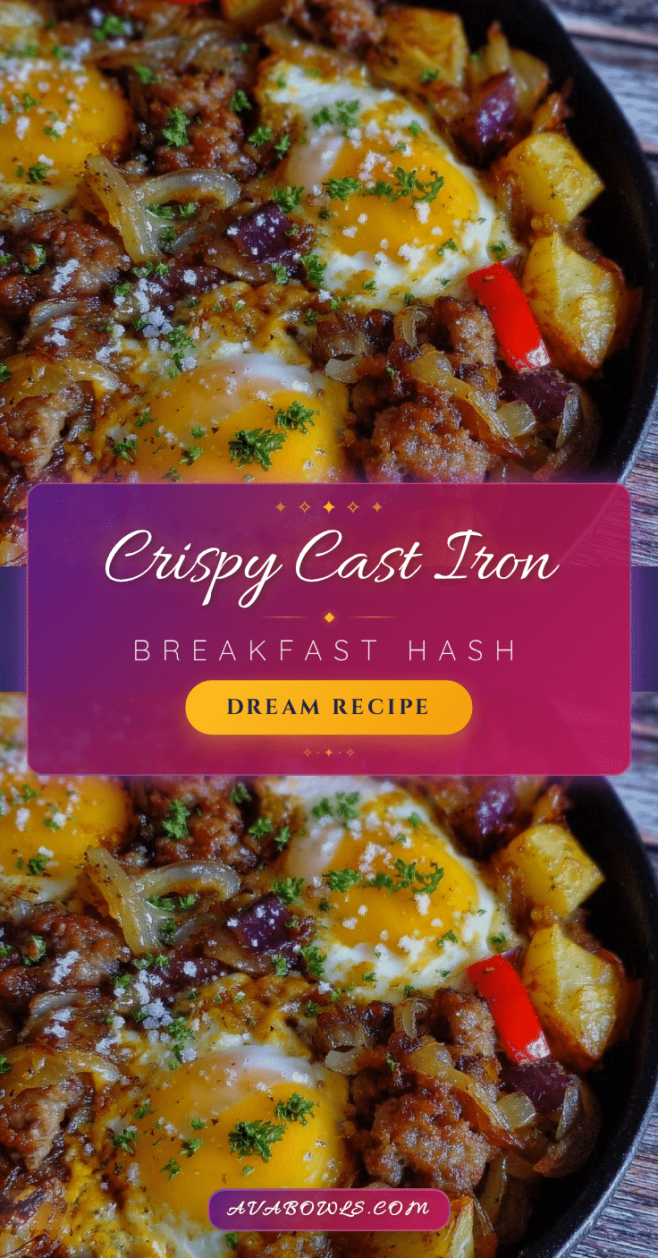 crispy cast iron skillet breakfast hash recipe
