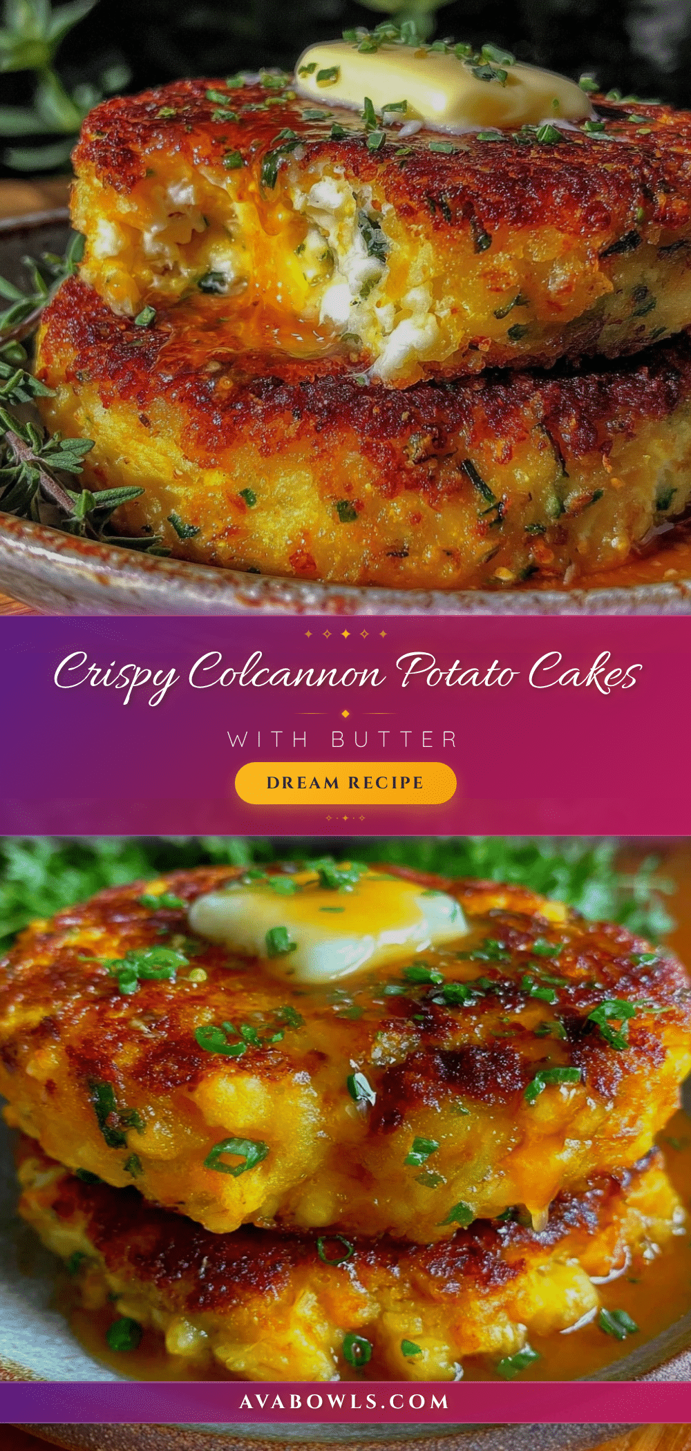 crispy colcannon potato cakes recipe