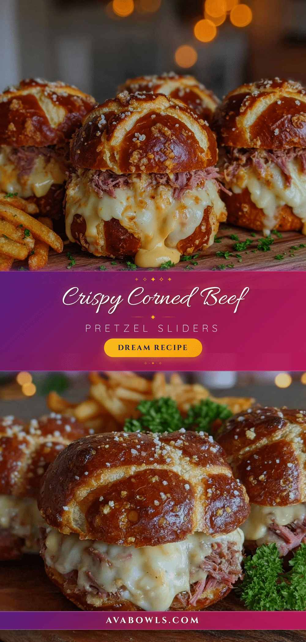 crispy corned beef sliders recipe