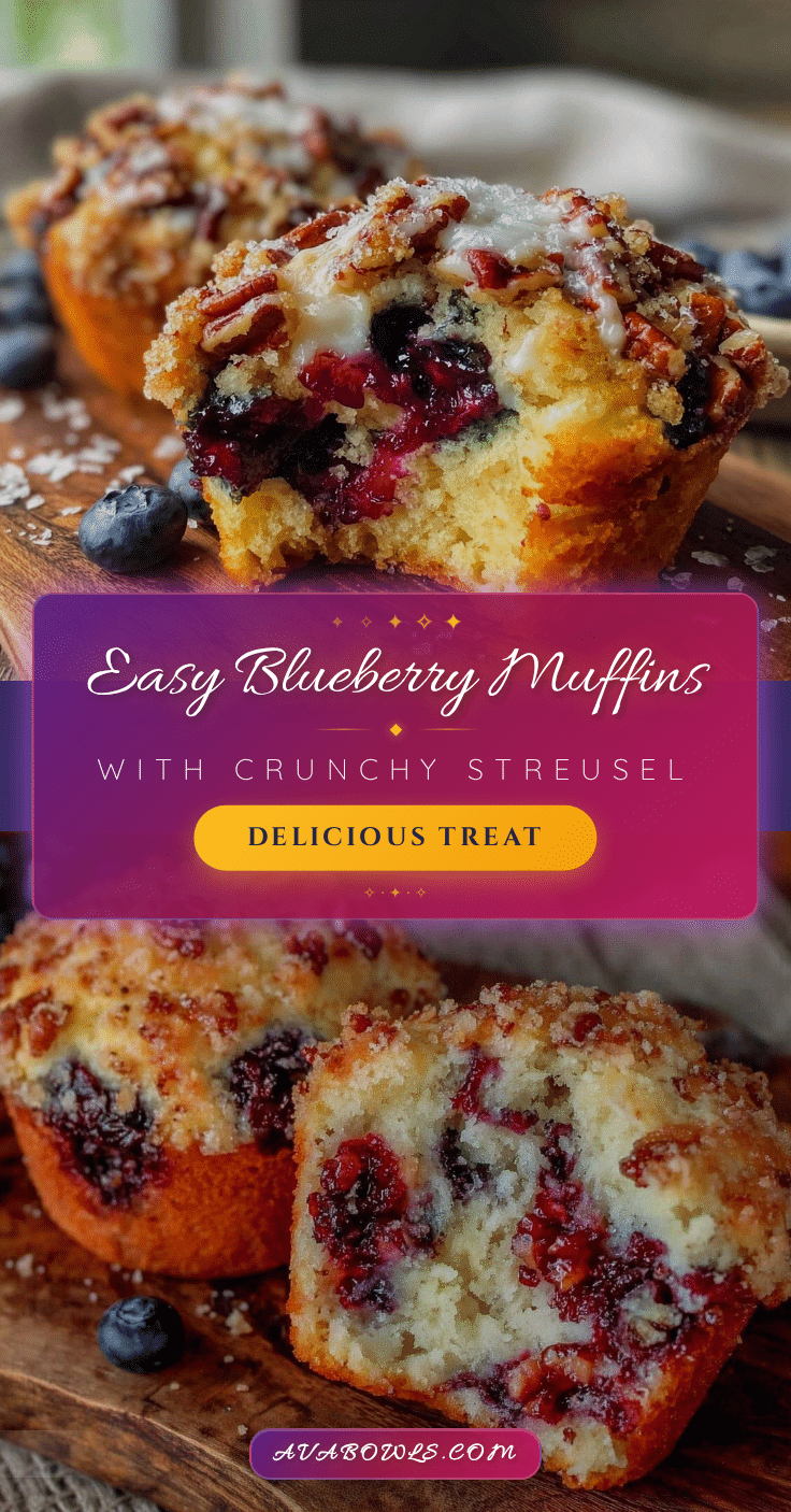 easy blueberry muffins recipe