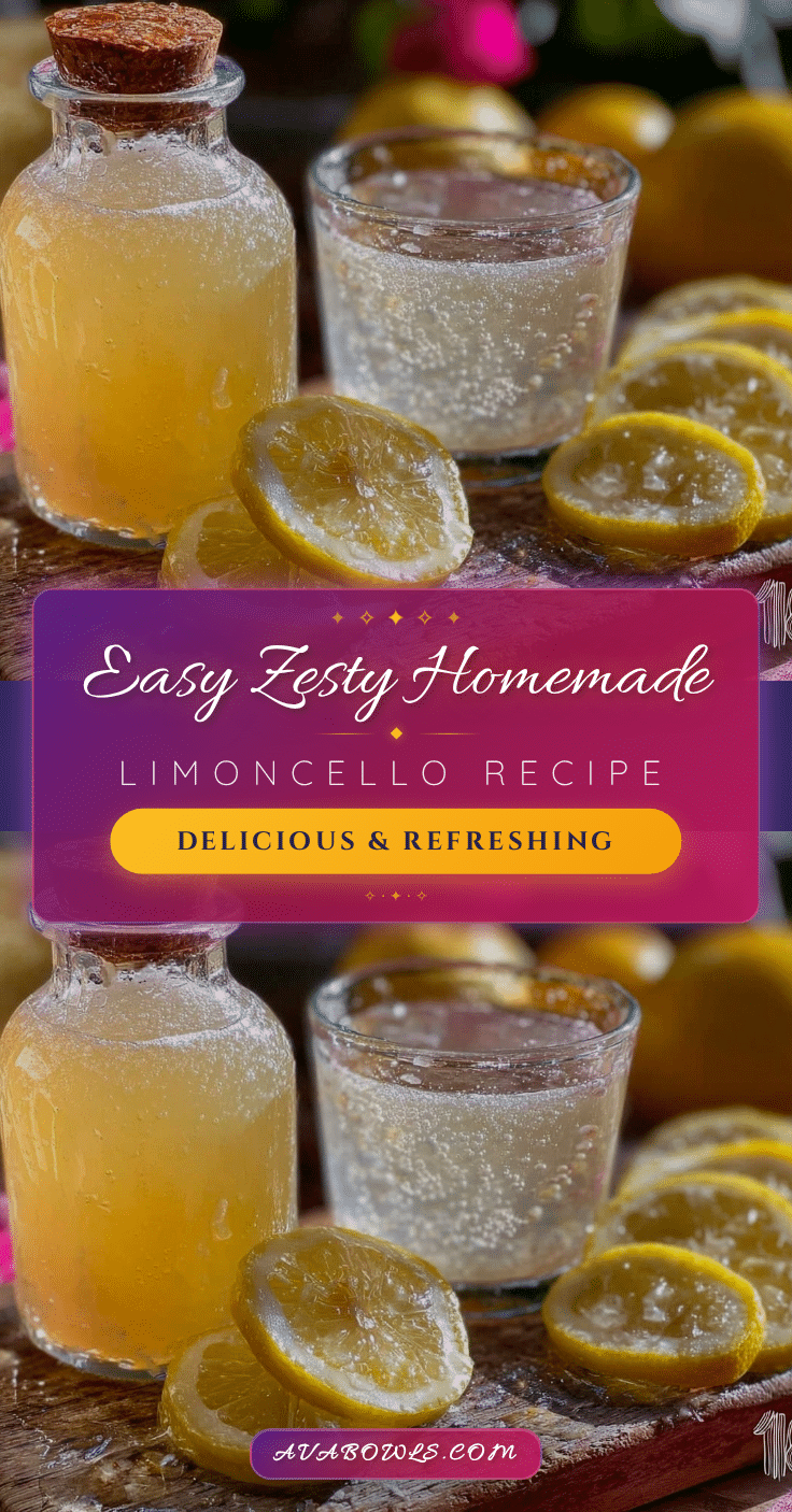easy homemade limoncello recipe recipe