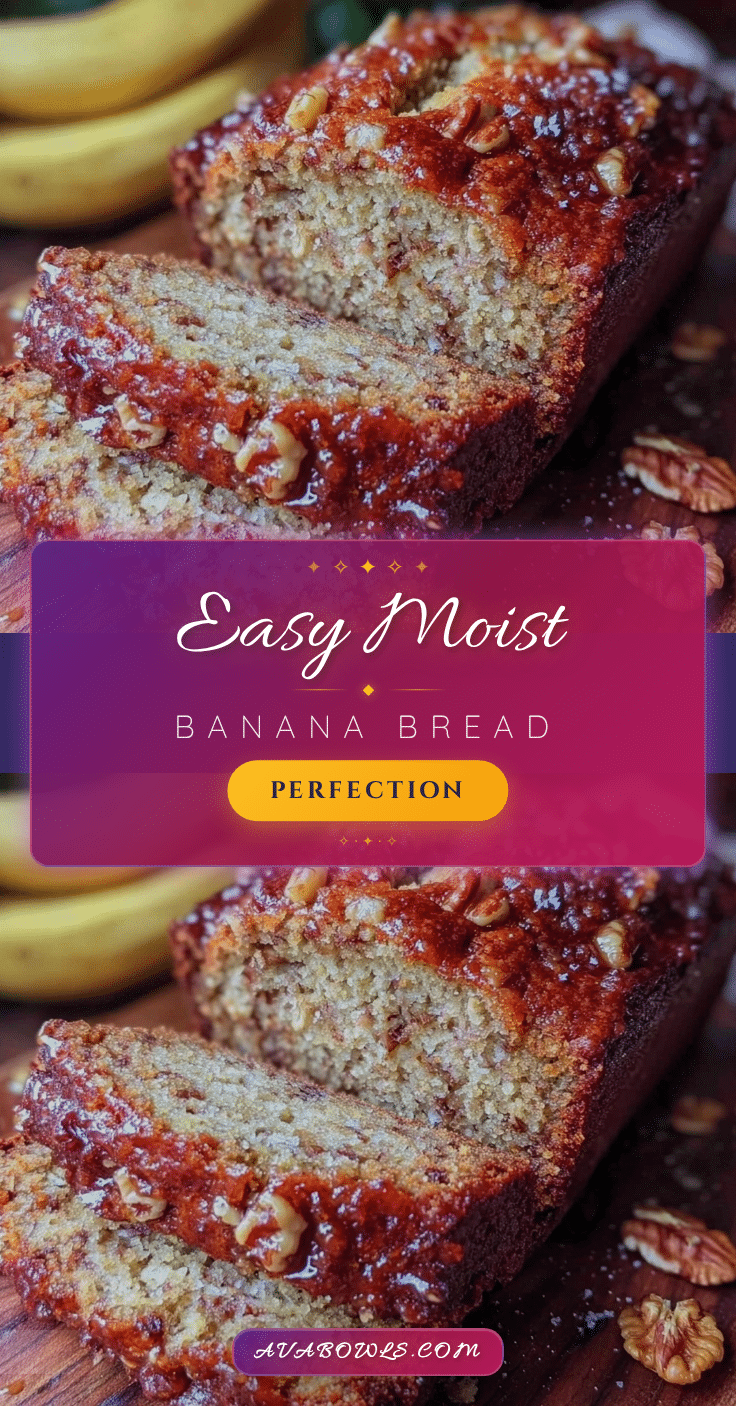 easy moist banana bread recipe recipe