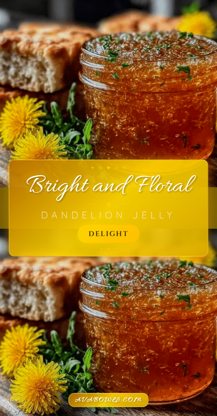 fresh dandelion jelly recipe recipe