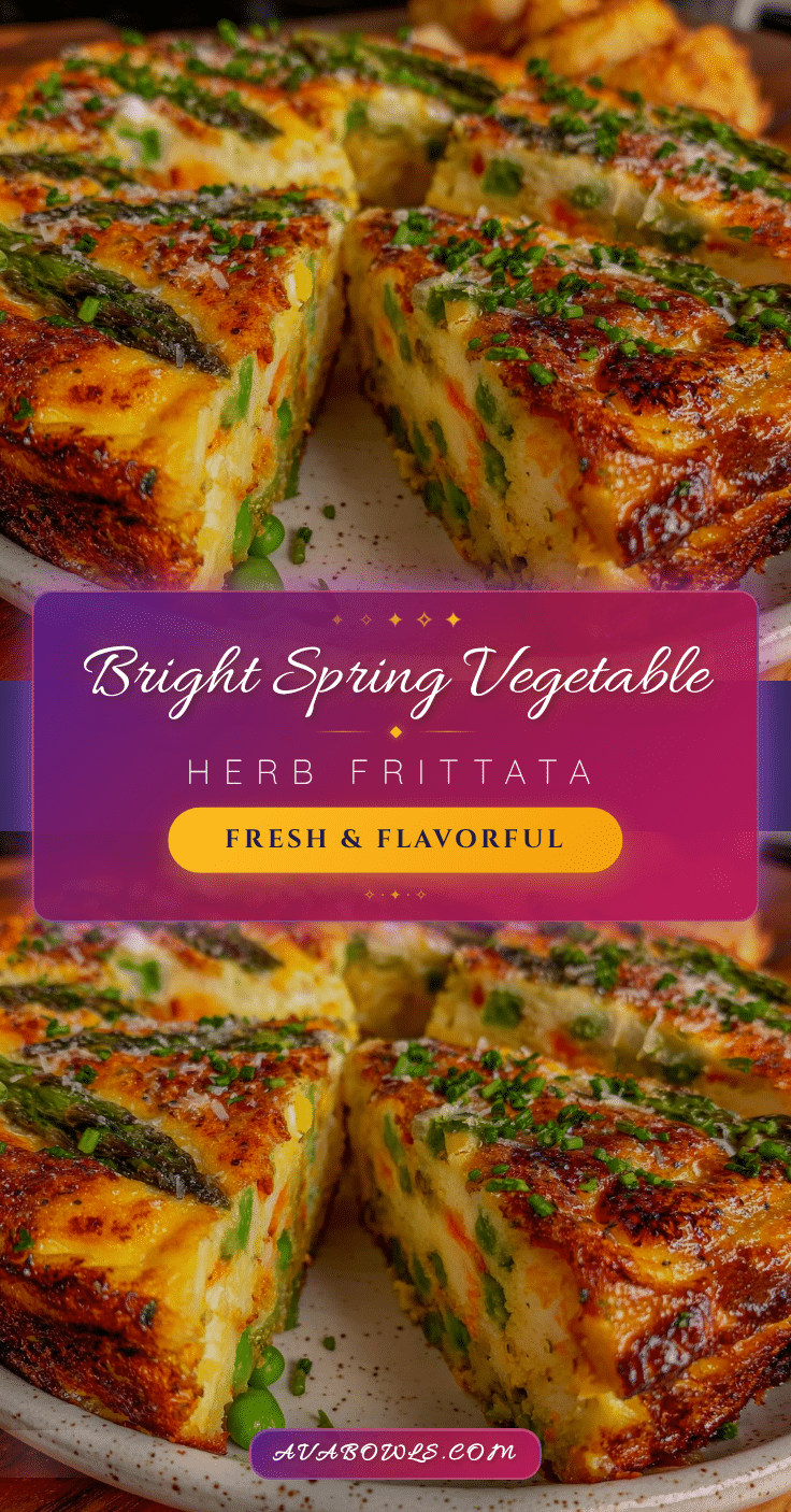 fresh spring vegetable frittata recipe