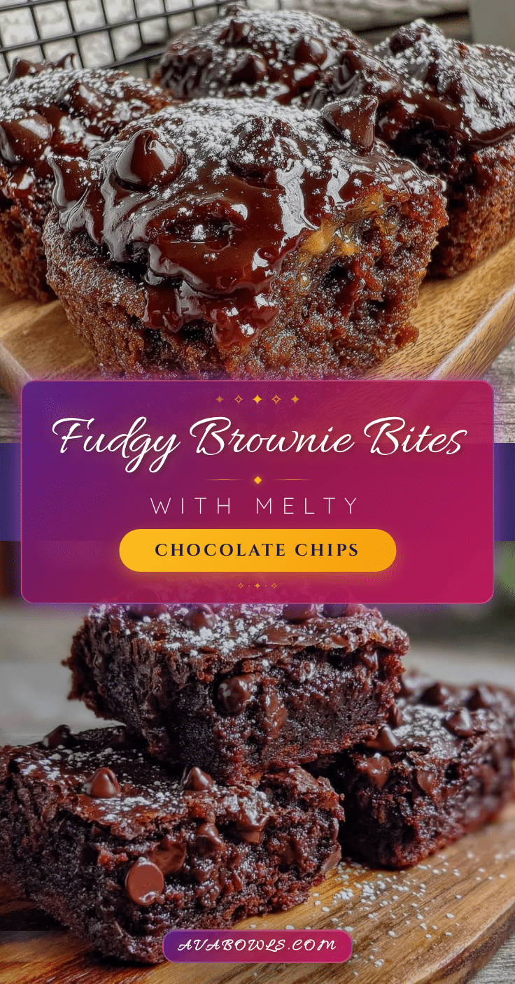 fudgy brownie bites recipe