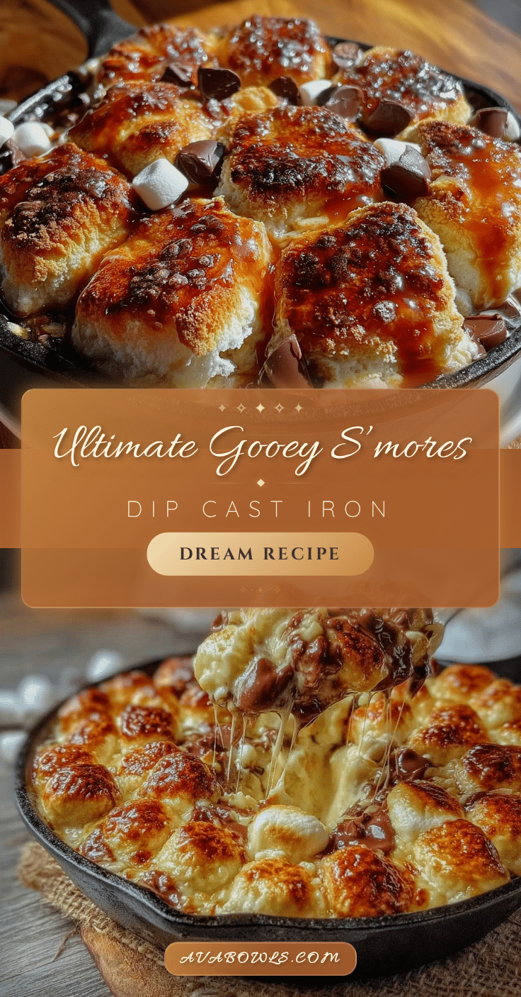 gooey s’mores dip recipe