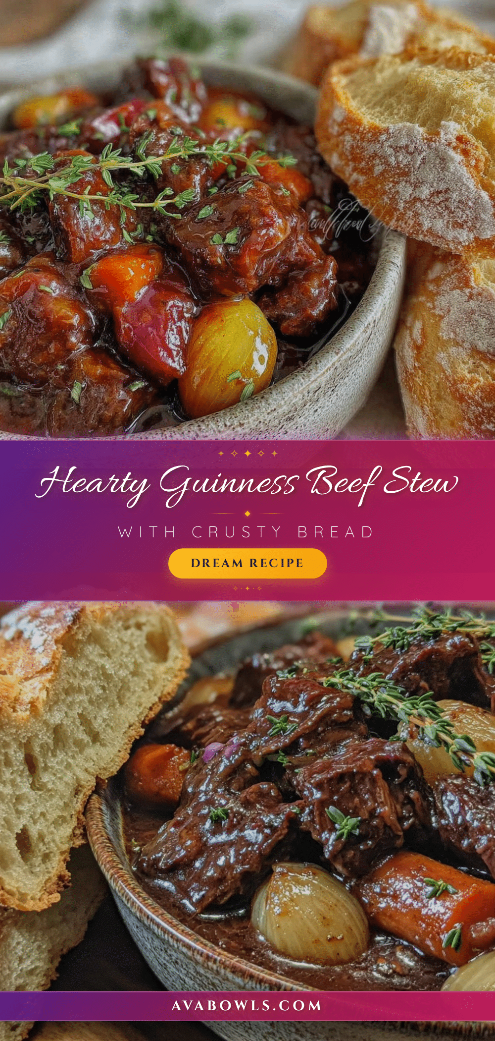 Guinness beef stew recipe