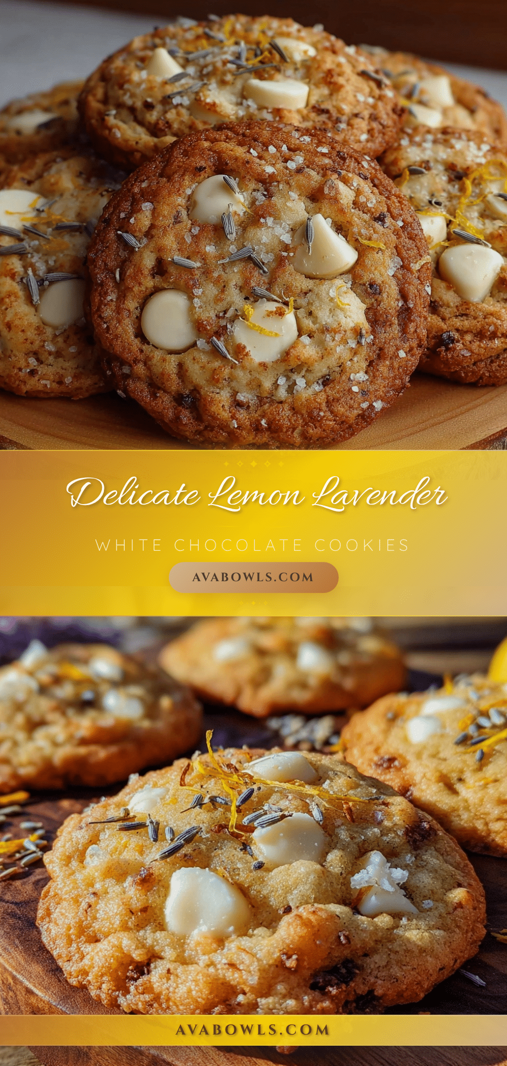 lemon lavender cookies recipe