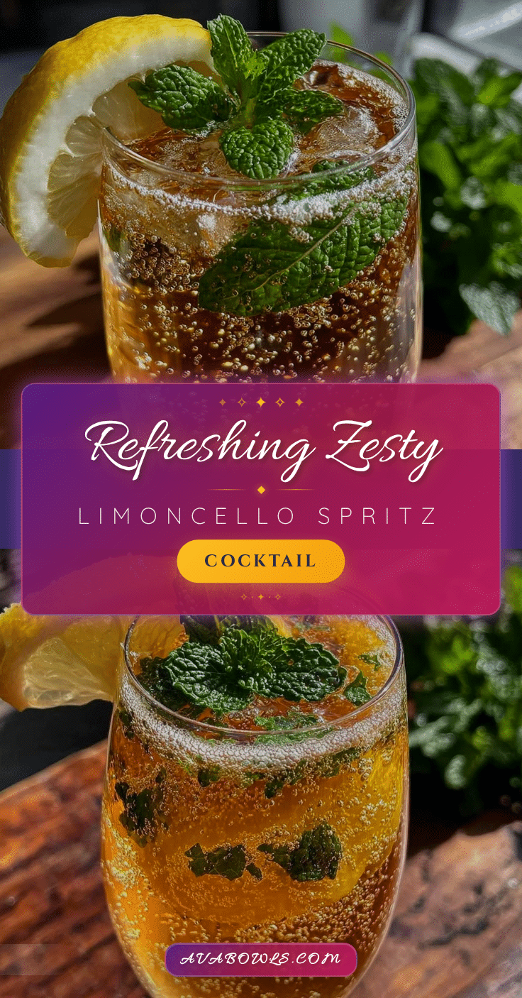 limoncello spritz cocktail recipe