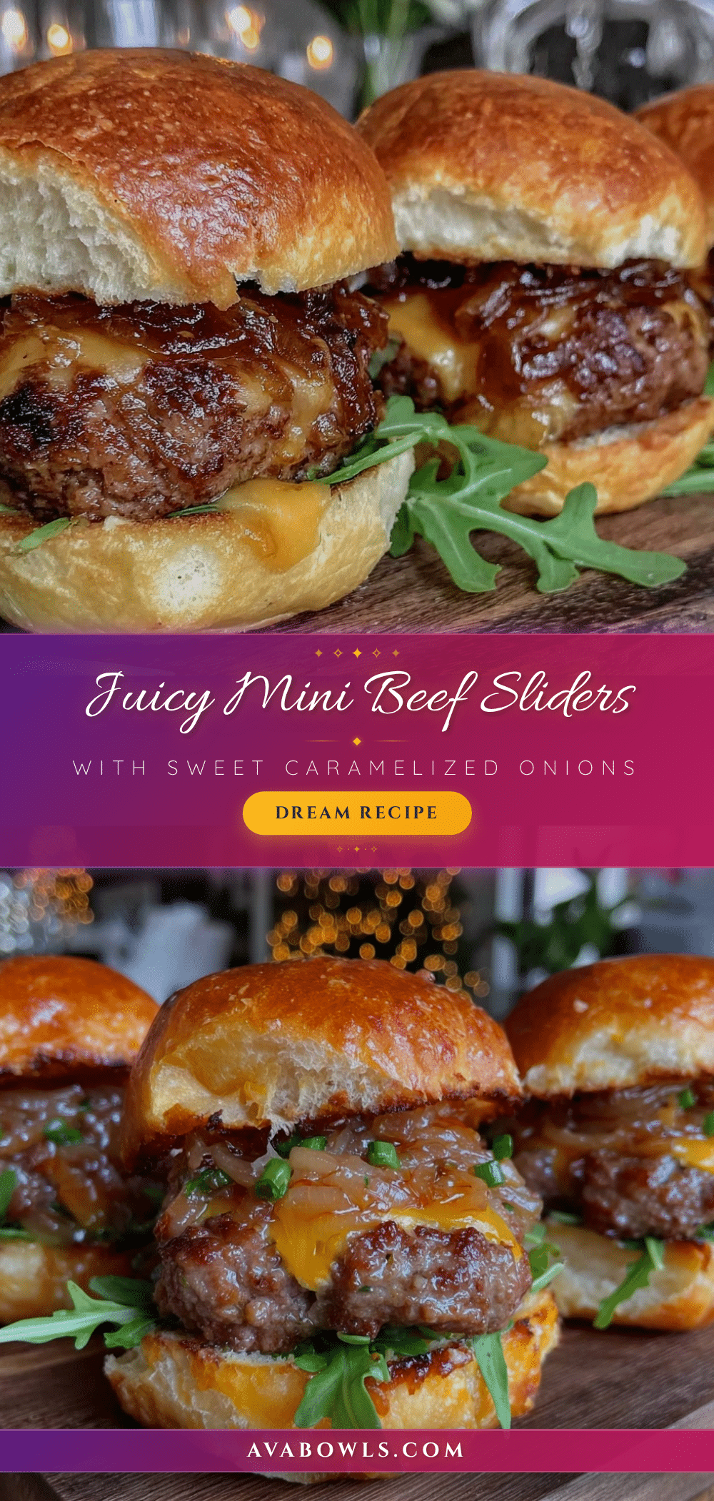 mini beef sliders recipe