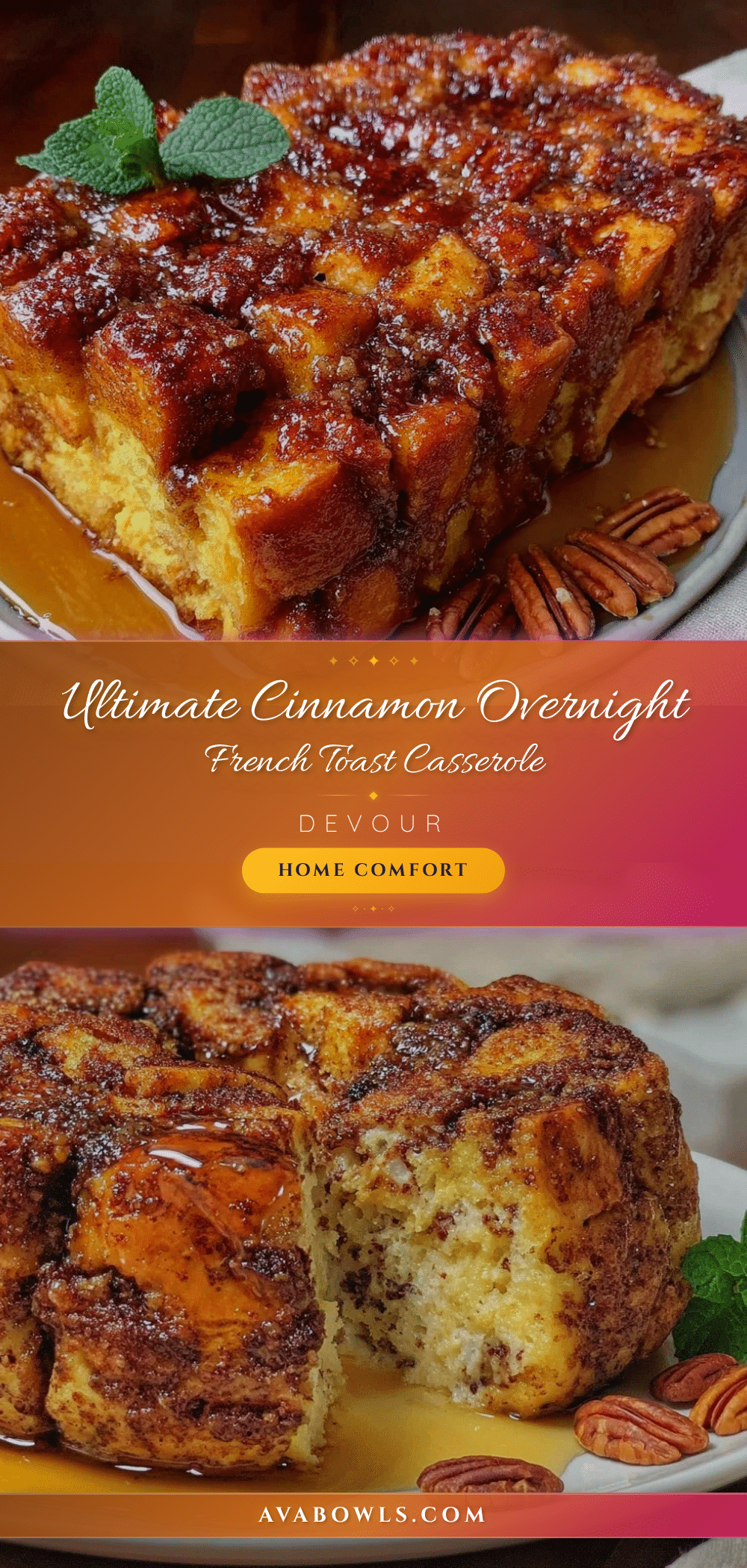 overnight french toast casserole recipe