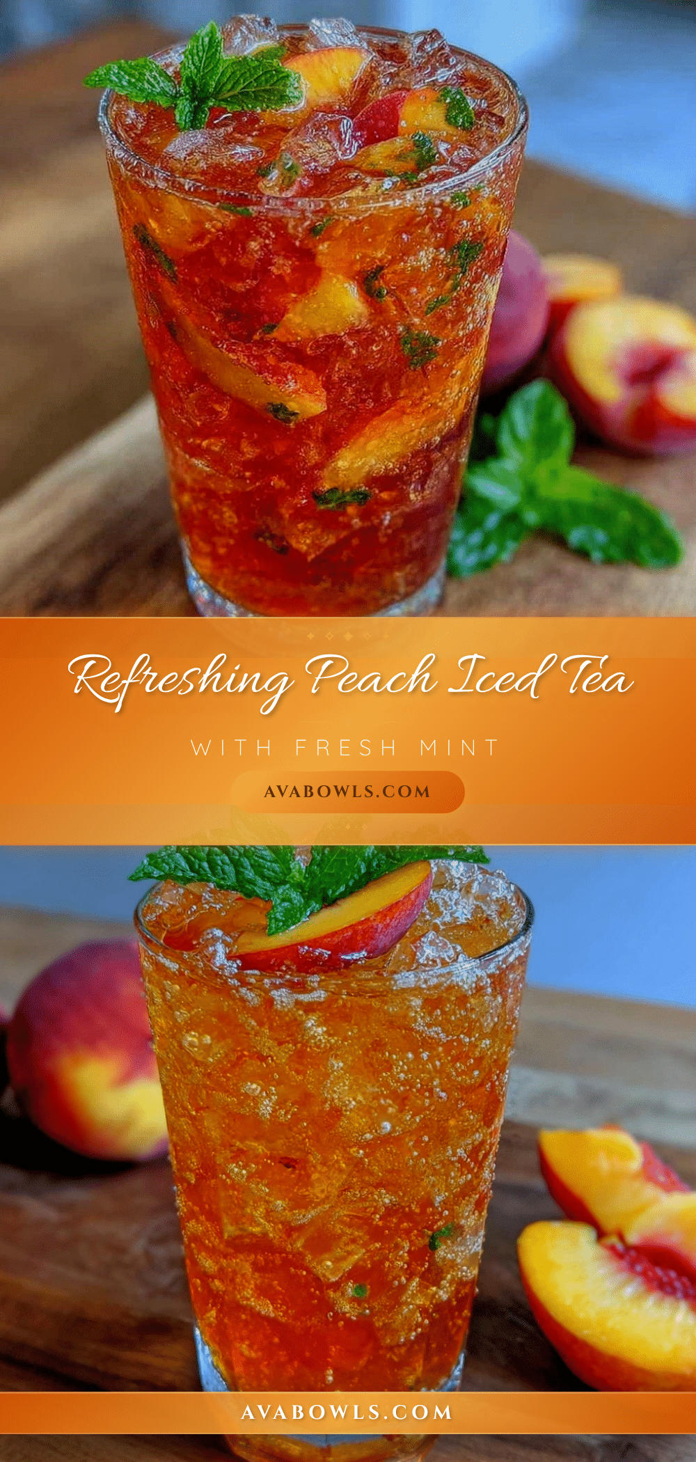peach iced tea recipe