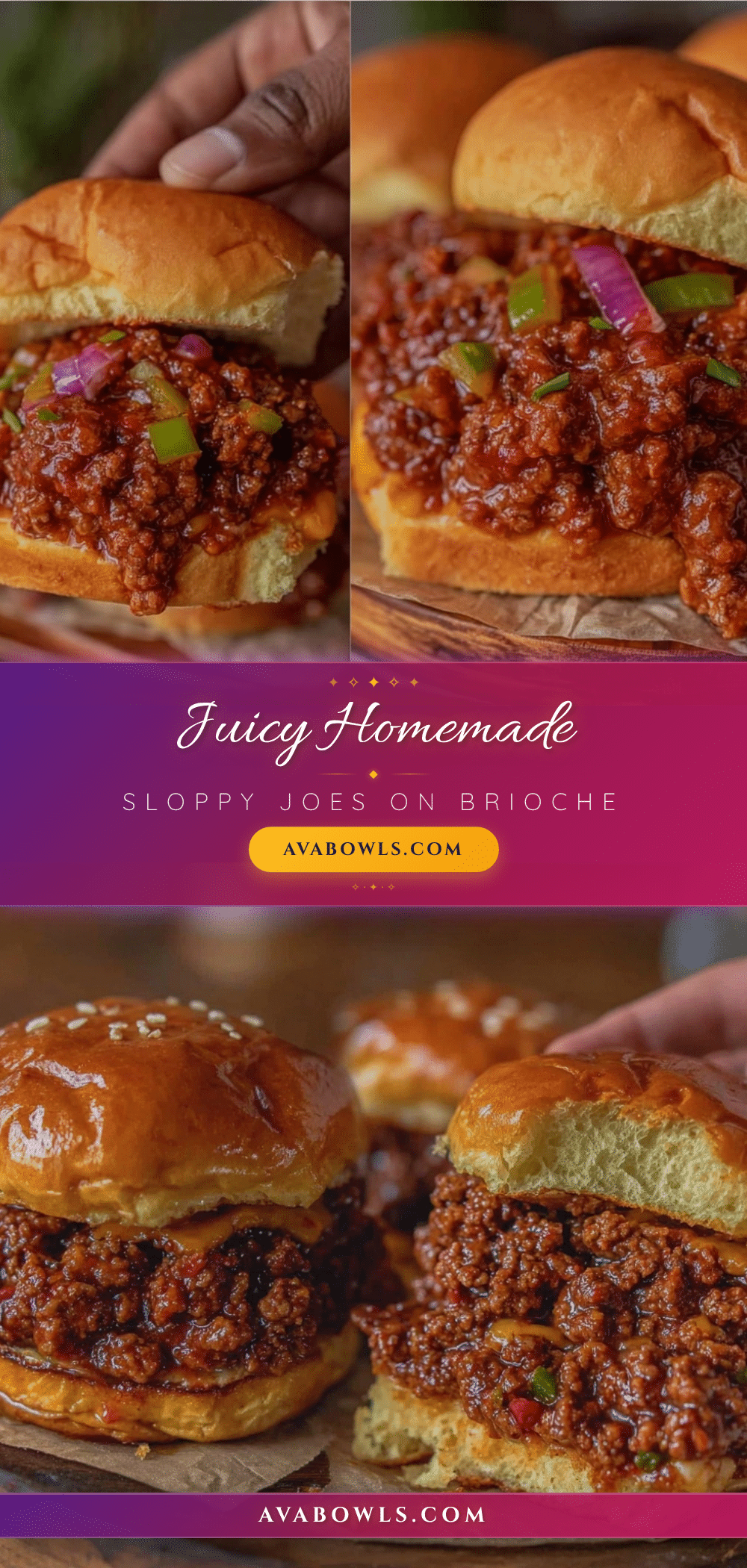 savory homemade sloppy joes recipe