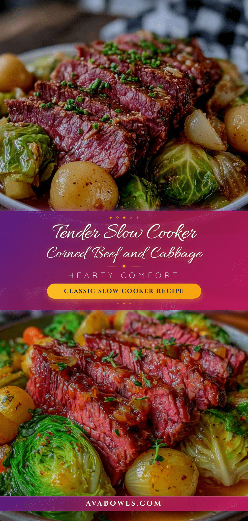 slow cooker corned beef and cabbage recipe