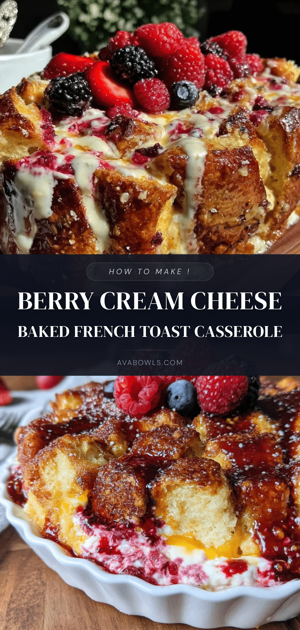 baked French toast casserole recipe