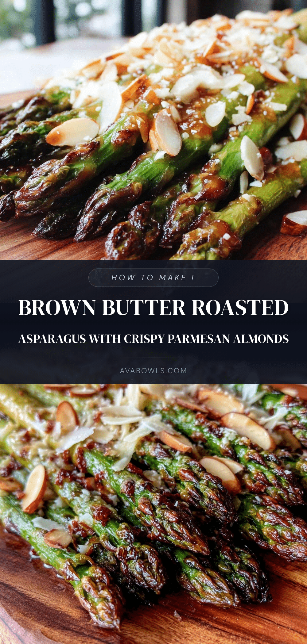 brown butter roasted asparagus recipe