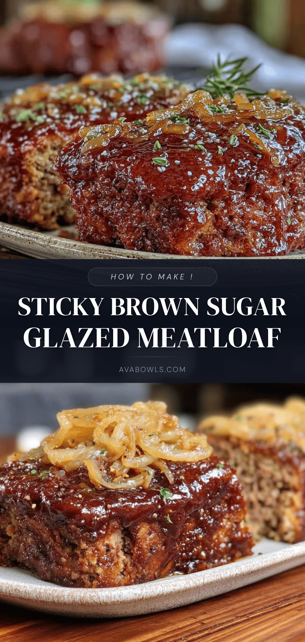 brown sugar glazed meatloaf recipe
