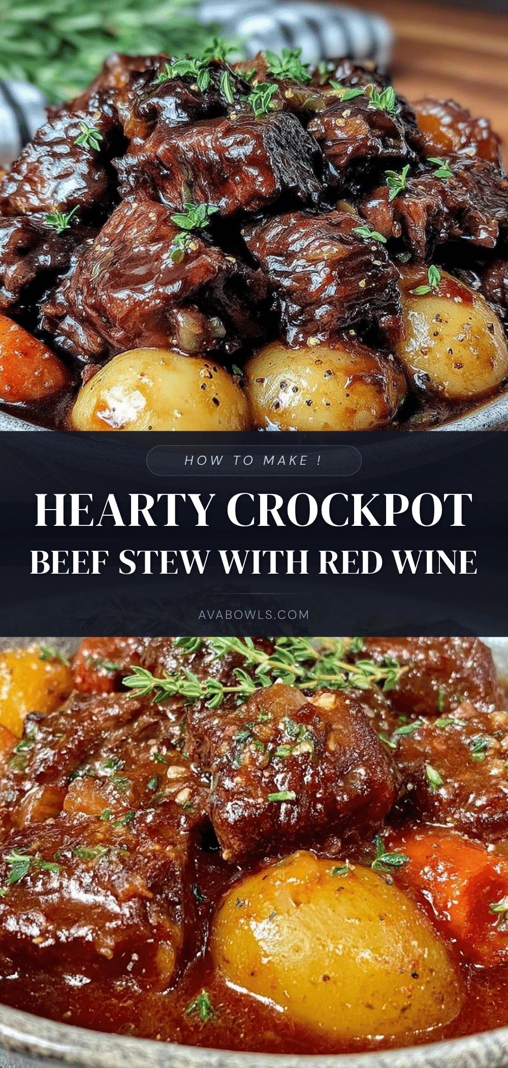 cozy crockpot beef stew recipe