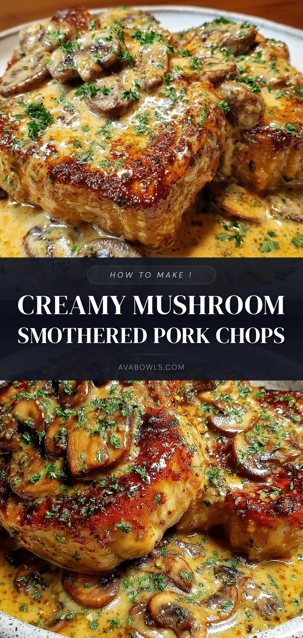 creamy smothered pork chops recipe