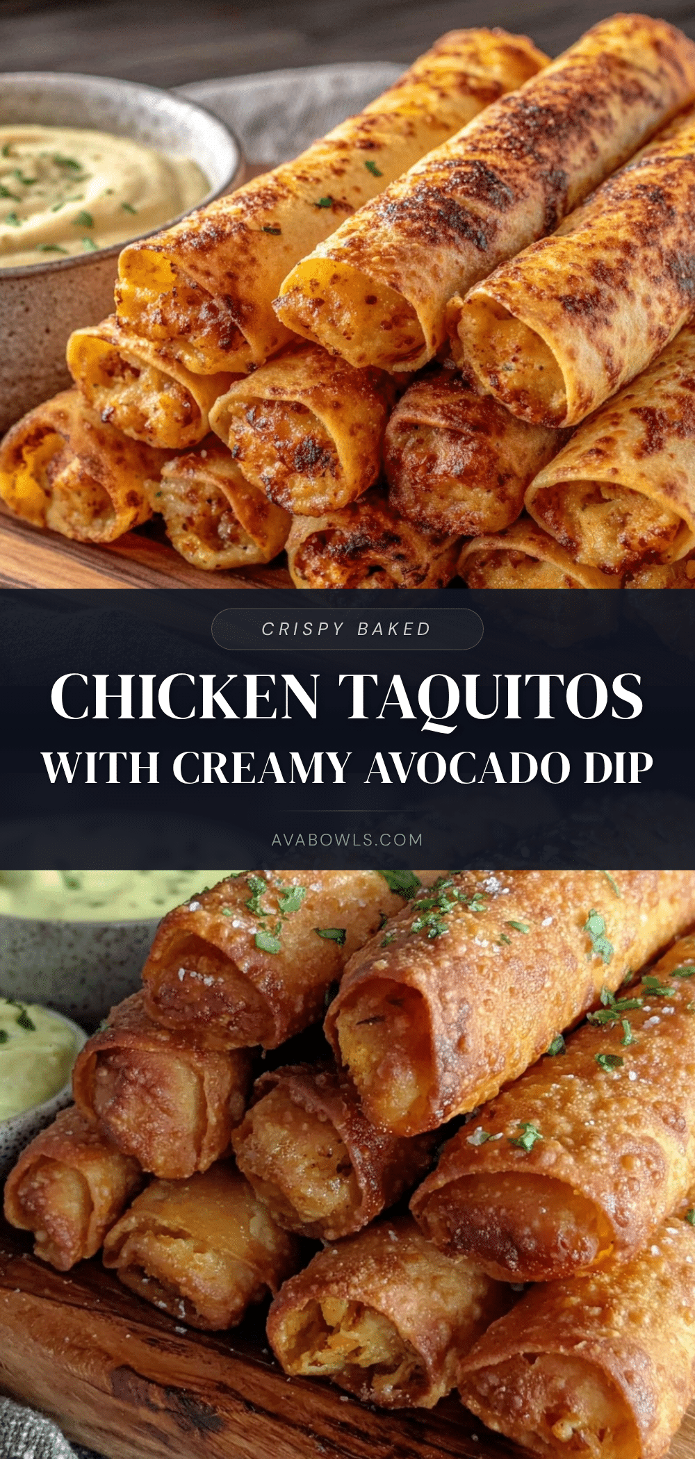 crispy baked chicken taquitos recipe