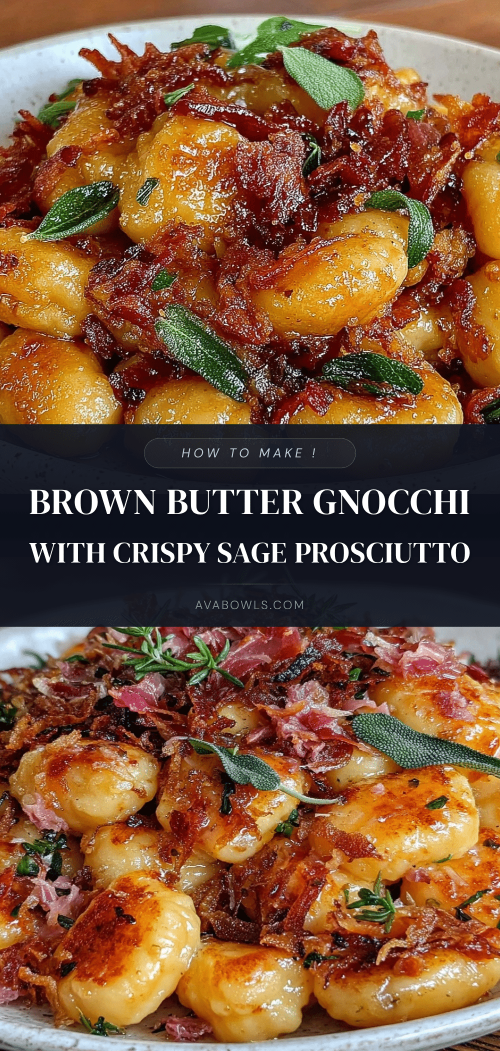 crispy brown butter gnocchi recipe