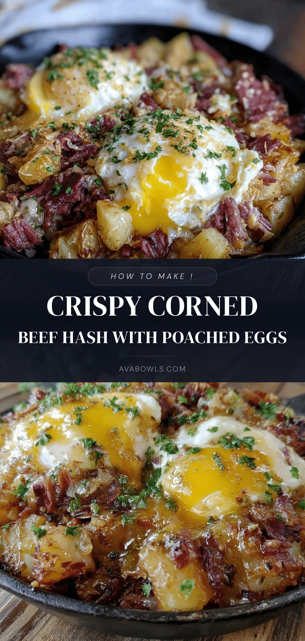 crispy corned beef hash skillet recipe