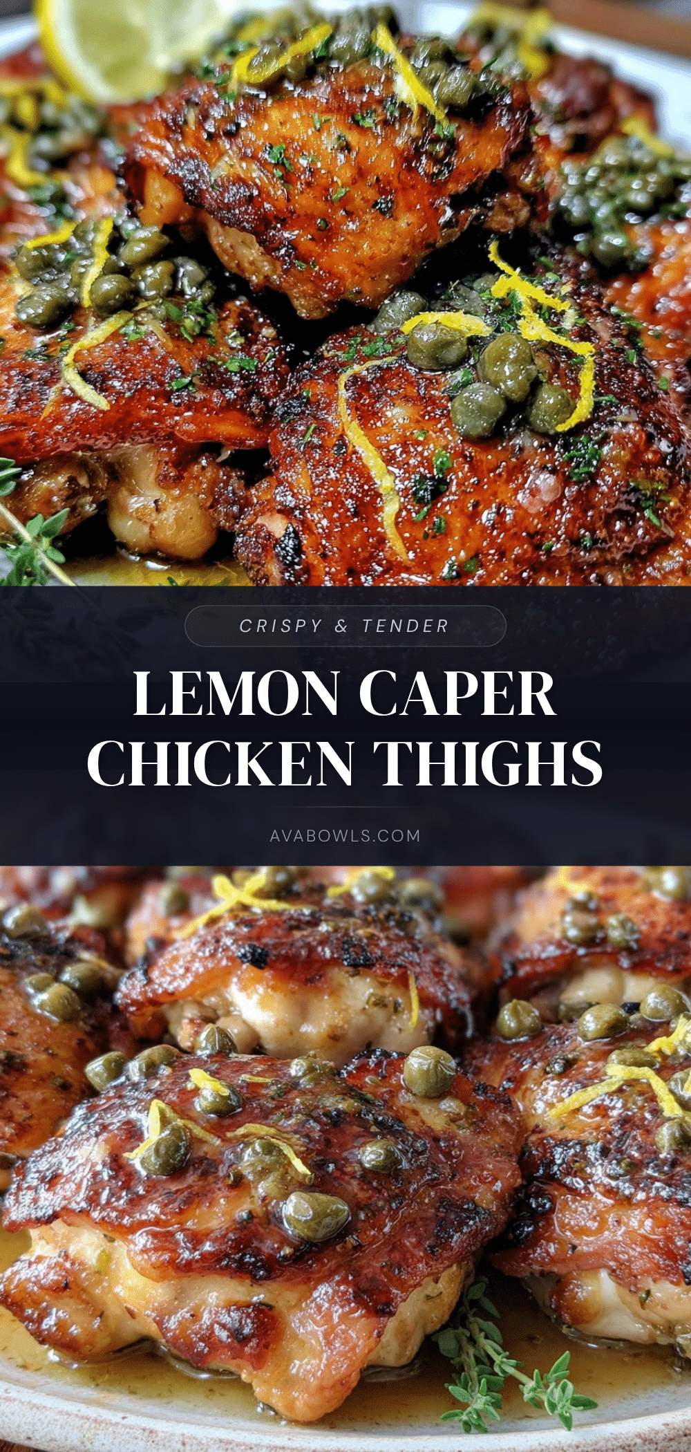 crispy skin chicken thighs recipe