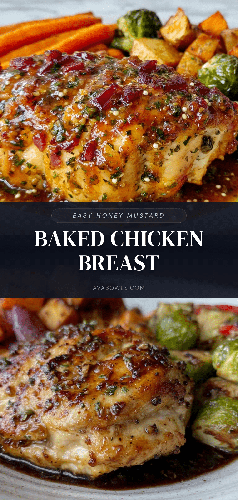 easy honey mustard baked chicken breast recipe