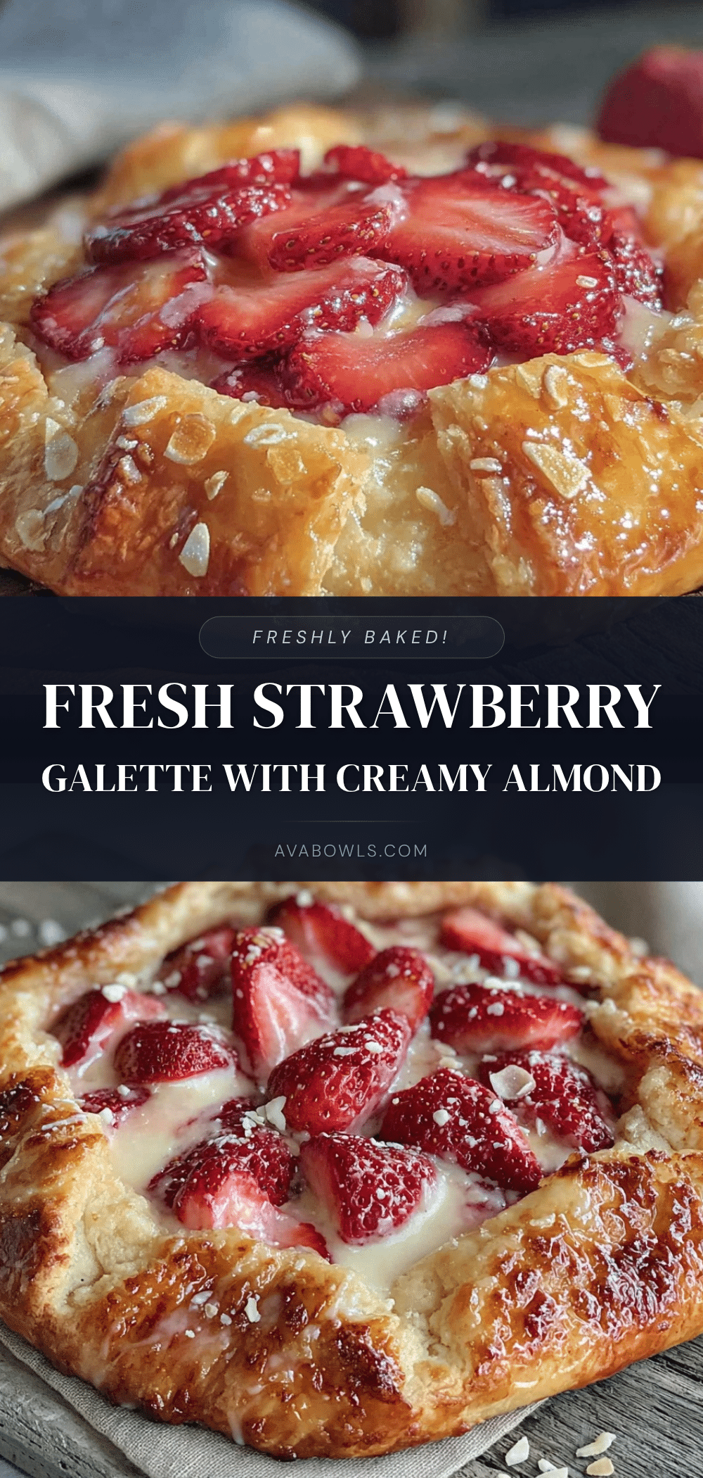 fresh strawberry galette recipe