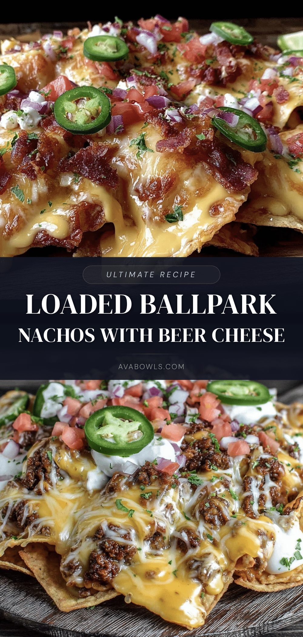 loaded ballpark nachos recipe
