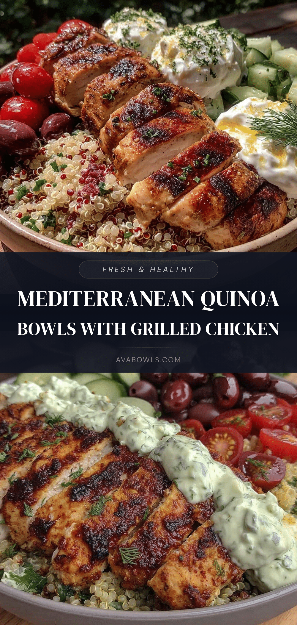 Mediterranean Quinoa Bowls recipe