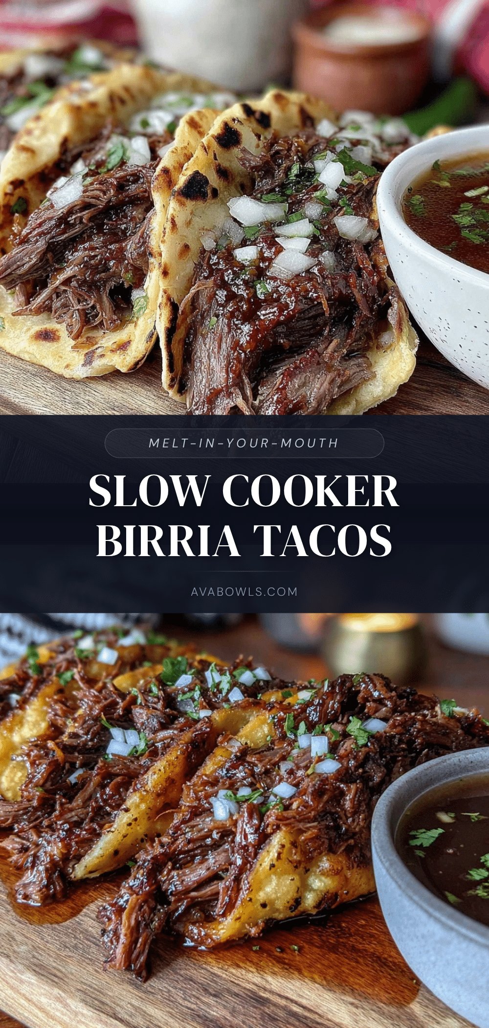 slow cooker birria tacos recipe
