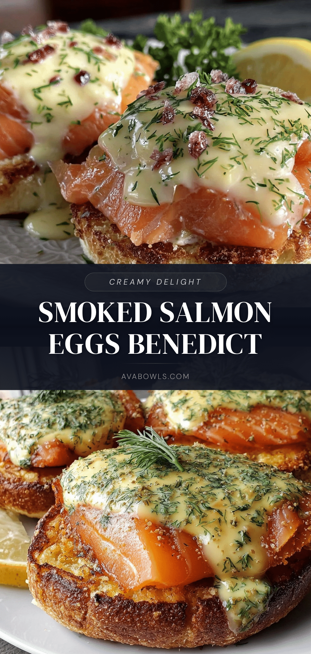 smoked salmon eggs benedict recipe