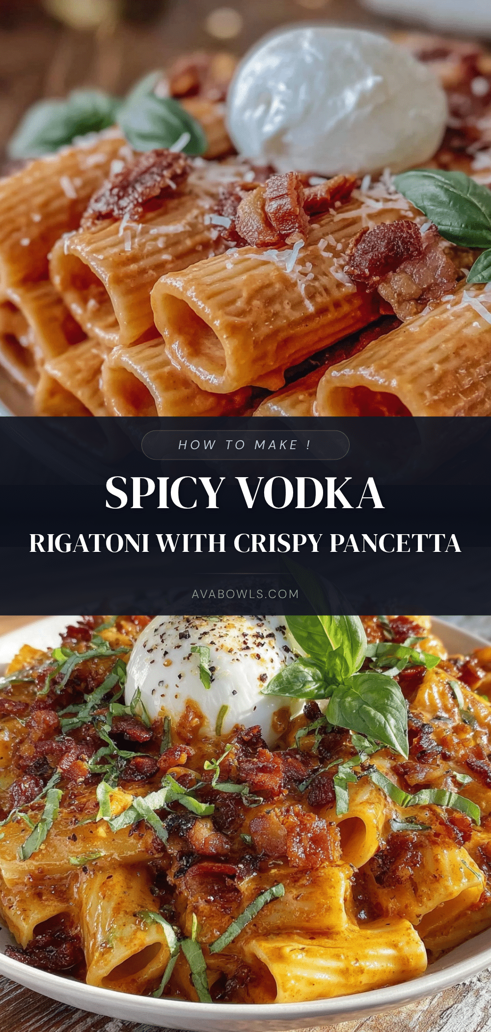 spicy vodka rigatoni recipe