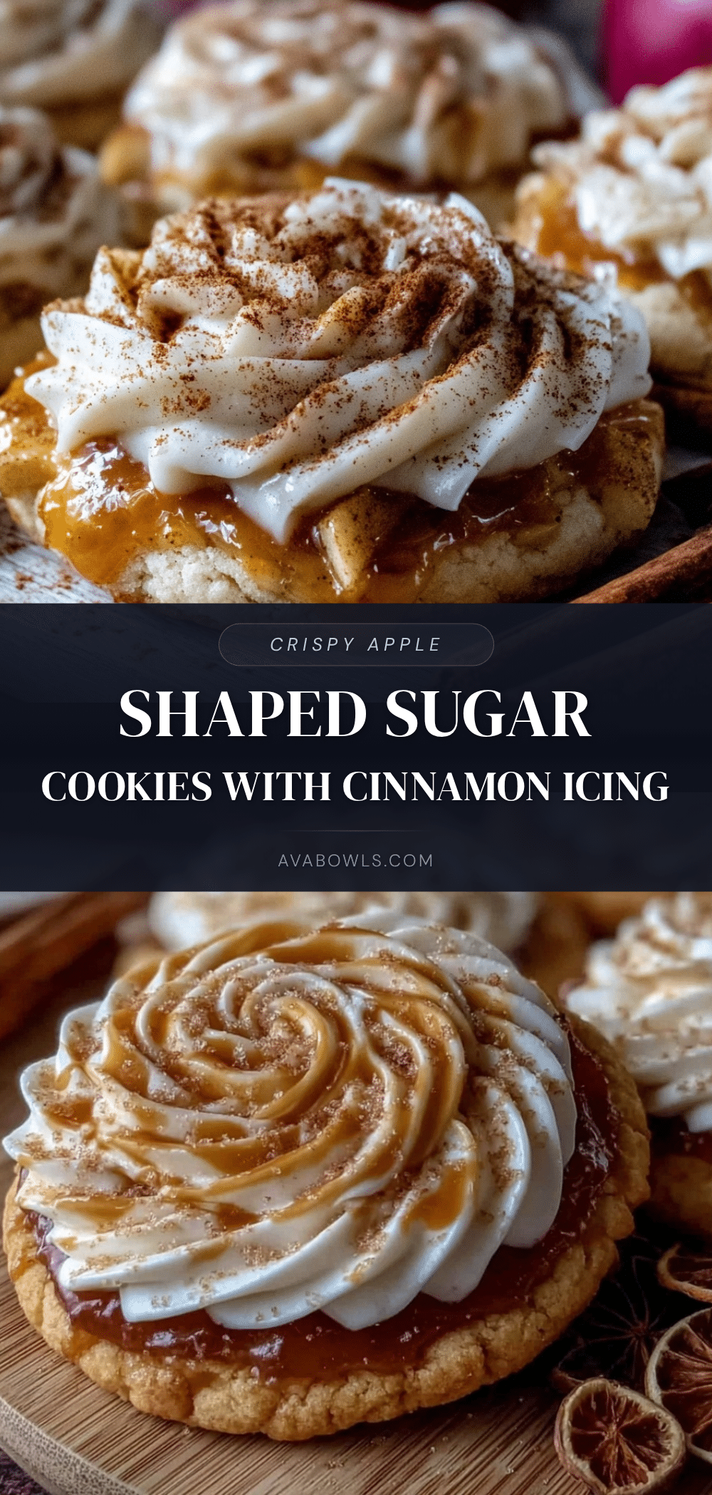 apple shaped sugar cookies recipe